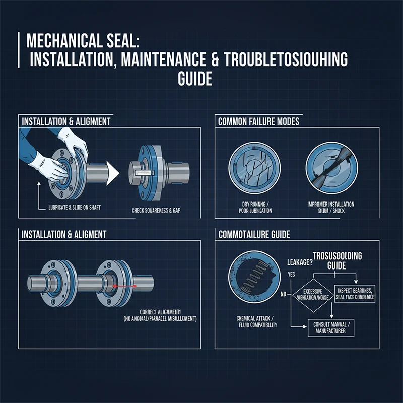 مکانیکال سیل تکی
مکانیکال سیل دوبل