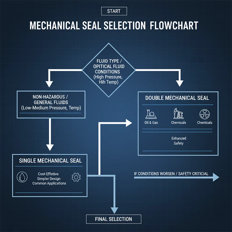 مکانیکال سیل تکی
مکانیکال سیل دوبل